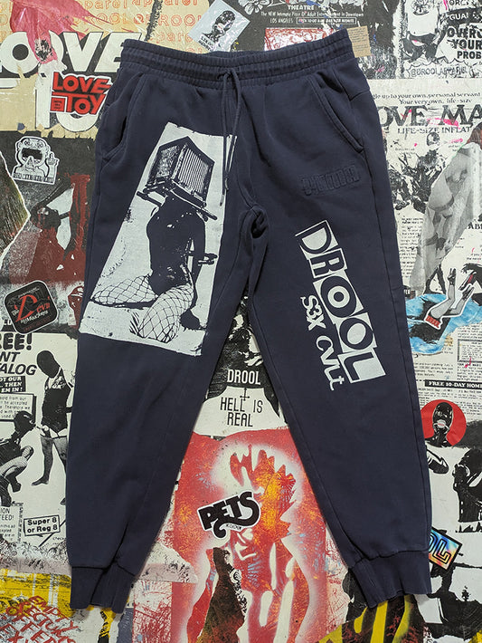 FOMO Collection - Puma Box Head Joggers  - M(Waist = 30", Inseam = 27", Length = 36") - 13521