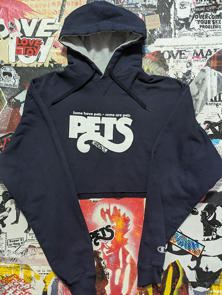 FOMO Collection - Champion Pets Raw Cut Crop Top Hoodie - 2XL - 13530