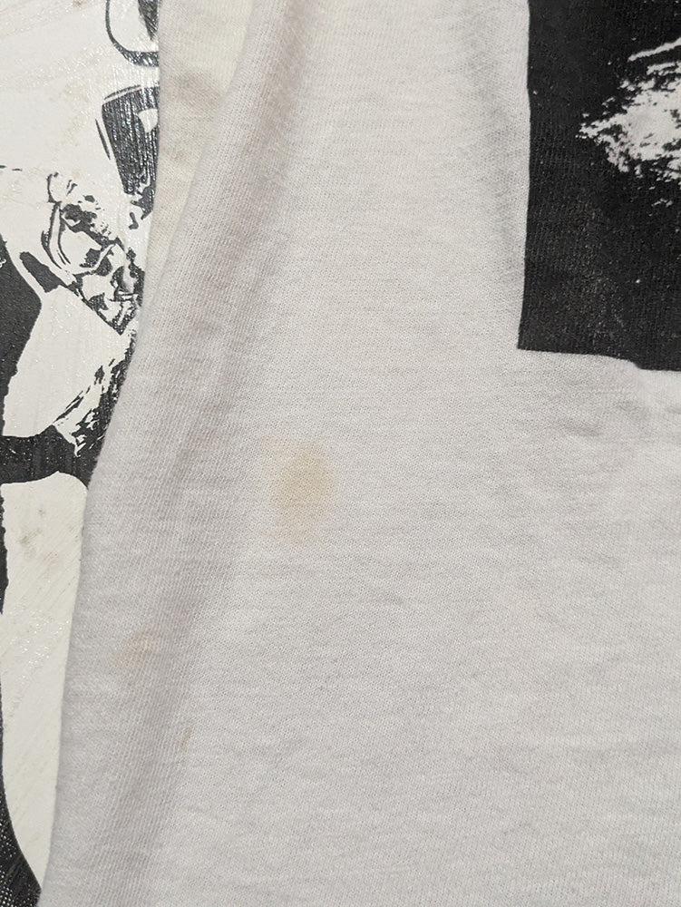 FOMO Collection - DISTRESSED Hanes Vintage Made In USA Walk Your Dog T-Shirt - L - 13540