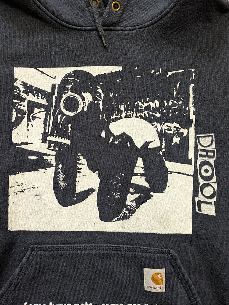 FOMO Collection - Collage Carhartt Rubber Pup / Pets Hoodie  - L - 13614