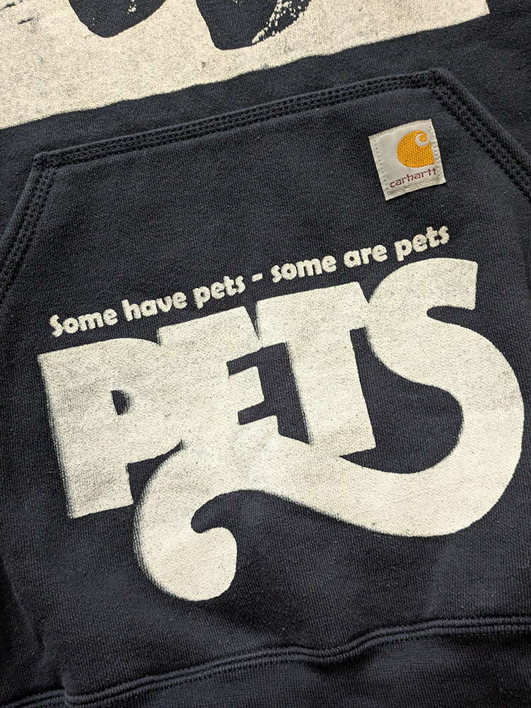 FOMO Collection - Collage Carhartt Rubber Pup / Pets Hoodie  - L - 13614