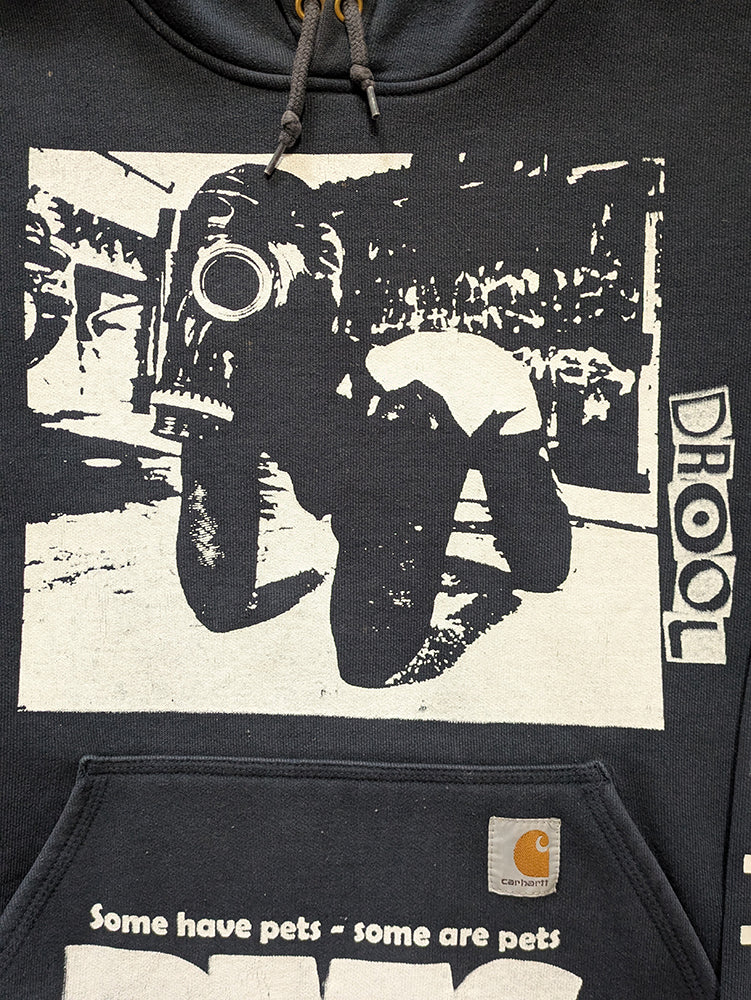 FOMO Collection - Collage Carhartt Rubber Pup / Pets Hoodie  - S - 13616