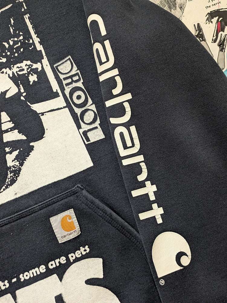 FOMO Collection - Collage Carhartt Rubber Pup / Pets Hoodie  - S - 13616