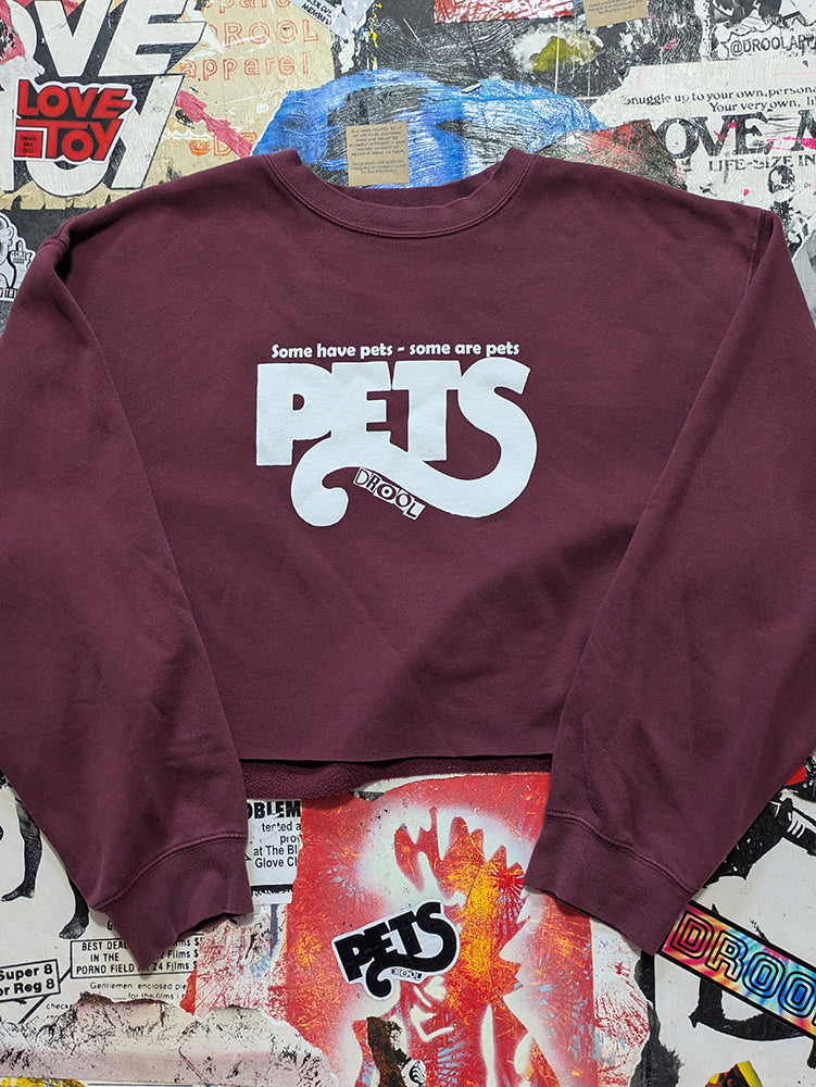 FOMO Collection - Pets Raw Cut Crop Top  - L - 13624