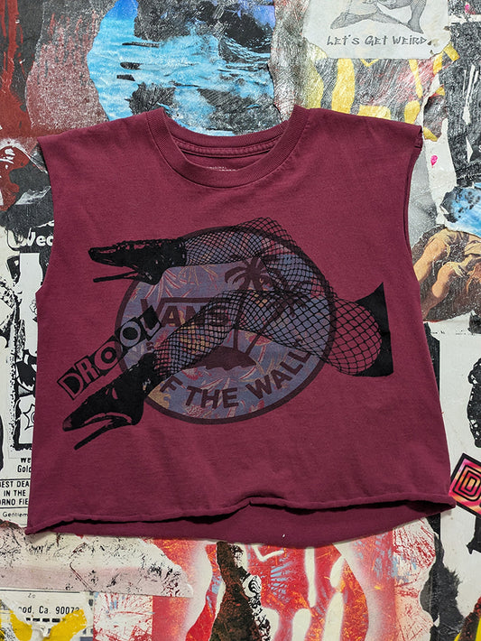 FOMO Collection - Vans Legs Raw Cut Crop  - S - 13725