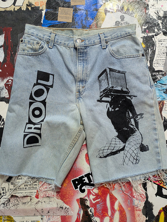 FOMO Collection - Levi 550 Vintage Made In USA Box Head  - waist = 32" - 13731