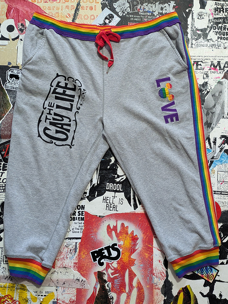 FOMO Collection - Disney Gay Life Jogger  - XL Waist = 42", Length = 34", Inseam = 22" - 13738