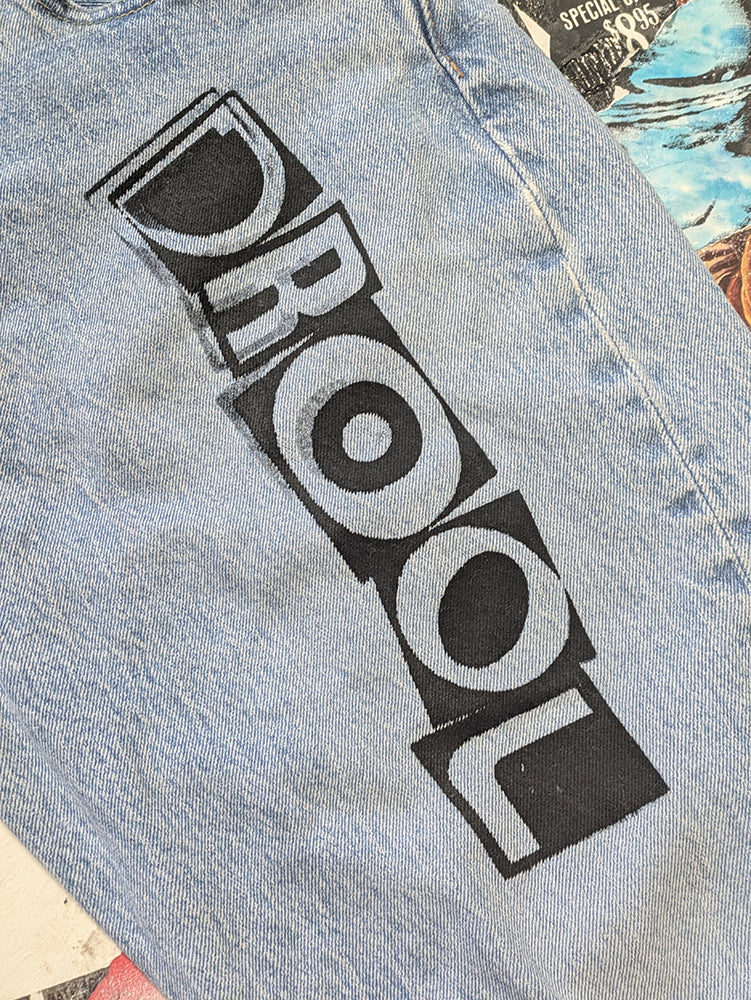 FOMO Collection - Levi 501 Feel Everything Denim Jorts  - waist = 33" - 1381