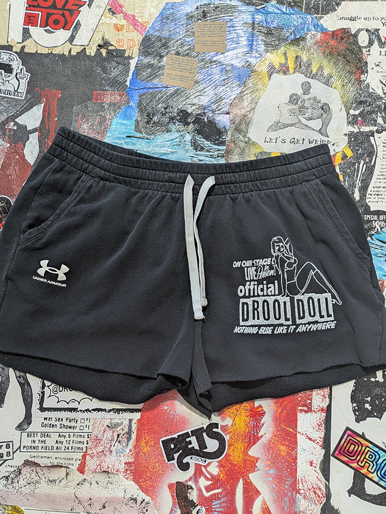 FOMO Collection - Under Armour Drool Doll Raw Cut Shorts  - 2XL waist = 36" - 13813