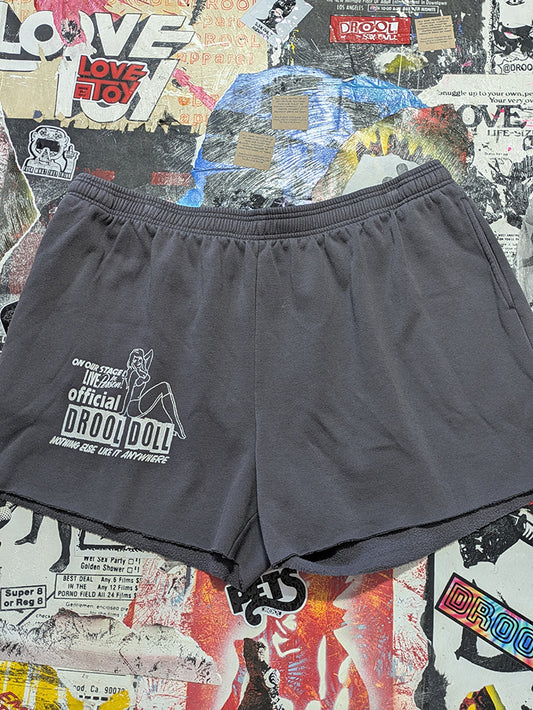 FOMO Collection - Drool Doll Raw Cut Shorts  - 3XL waist = 42" - 13817