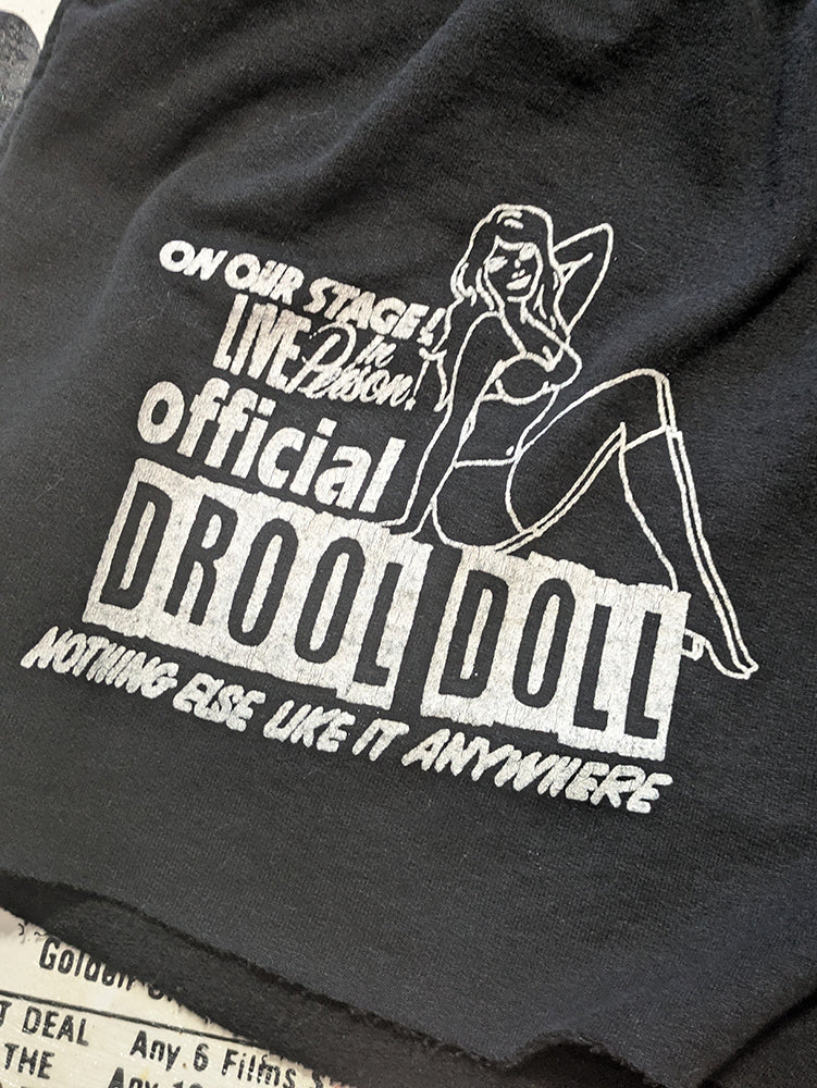 FOMO Collection - Champion Drool Doll Raw Cut Shorts  - XL waist = 34" - 13820