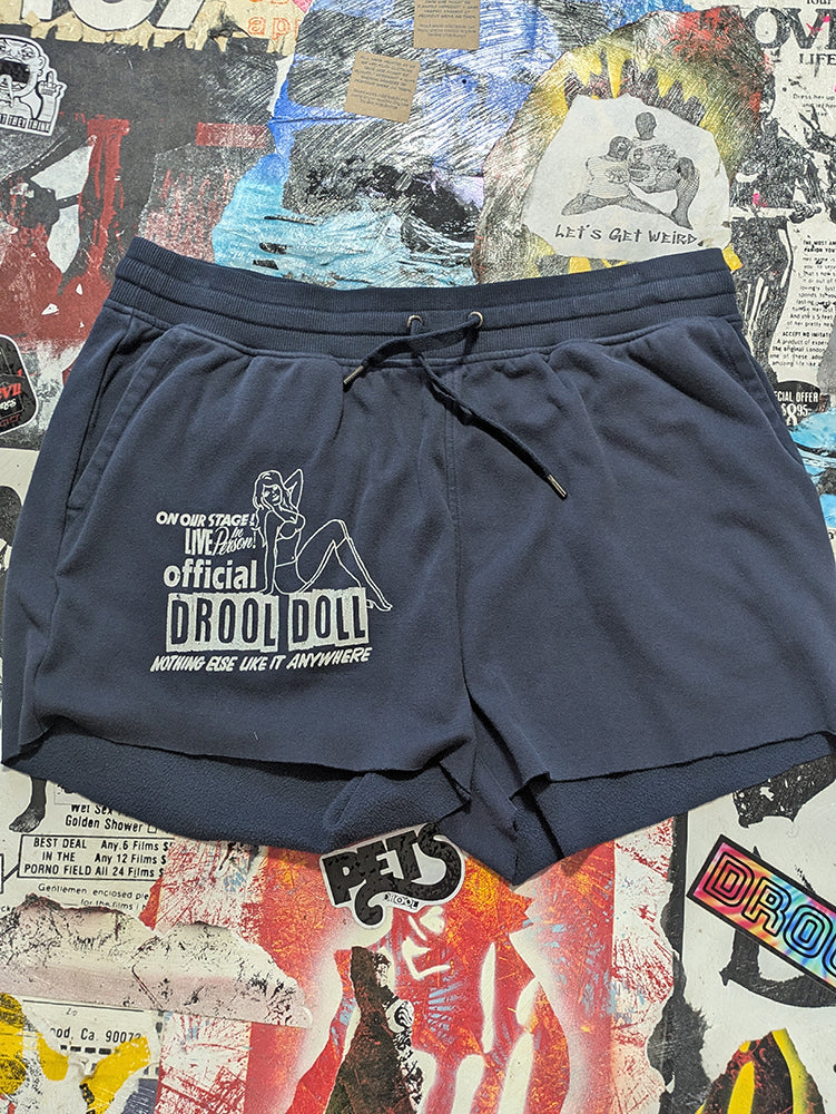 FOMO Collection - Orvis Drool Doll Raw Cut Shorts  - XL waist = 38" - 13823