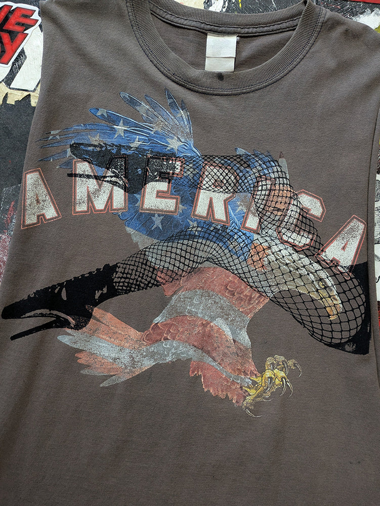 FOMO Collection - America Legs Tank Top  - M - 13913