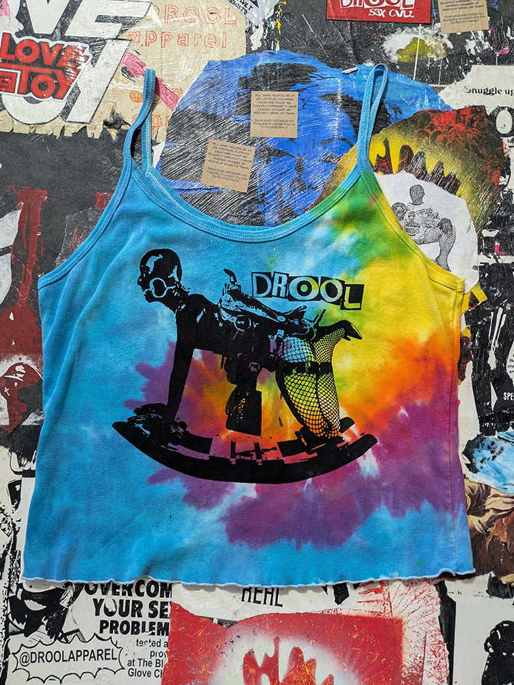 FOMO Collection - Rubber Pony Tank Crop Top  - L - 13925