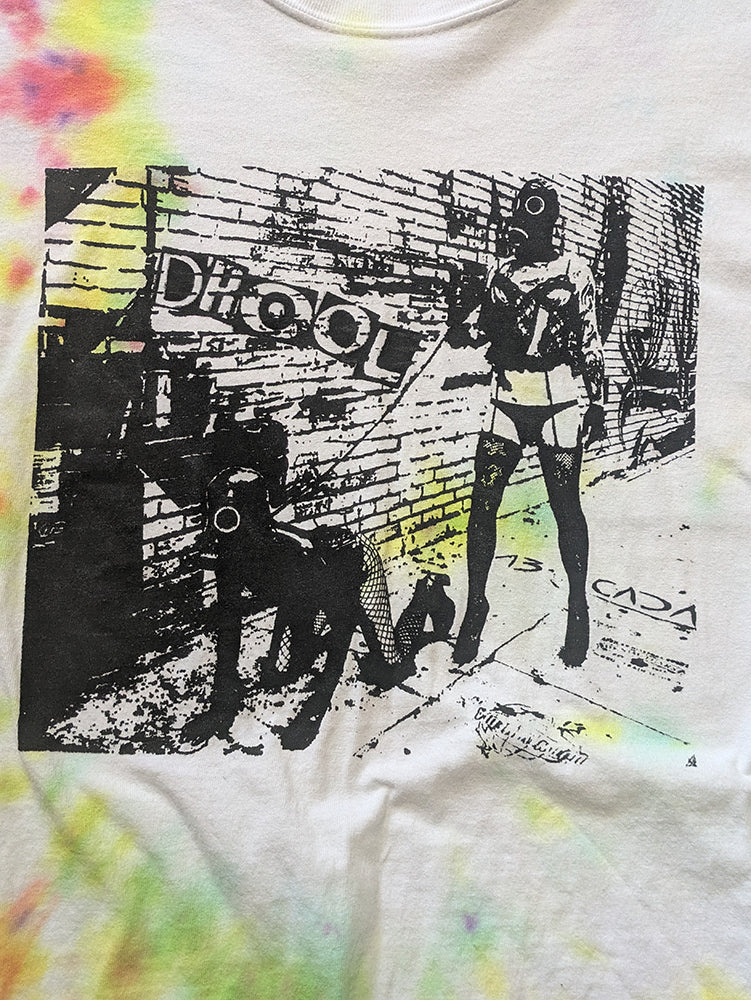 FOMO Collection - Walk Your Dog Raw Cut Crop Top  - XL - 14015