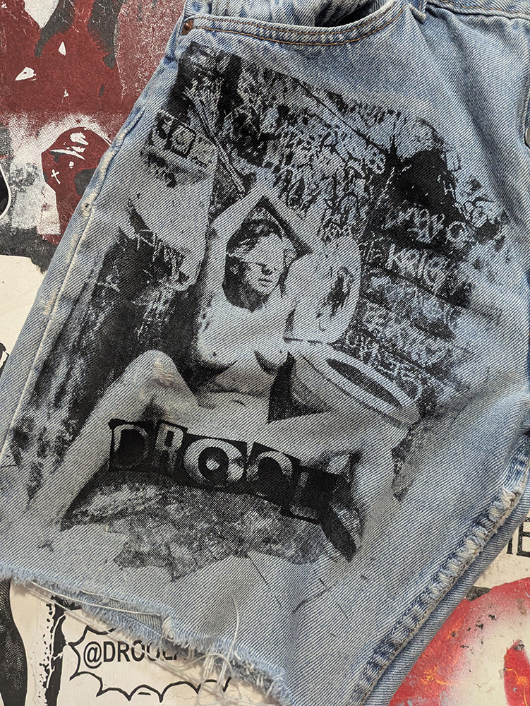 FOMO Collection - Levi 501 Vintage(1993) Made In USA Double Down Jorts  - M/L(Waist = 33") - 14031