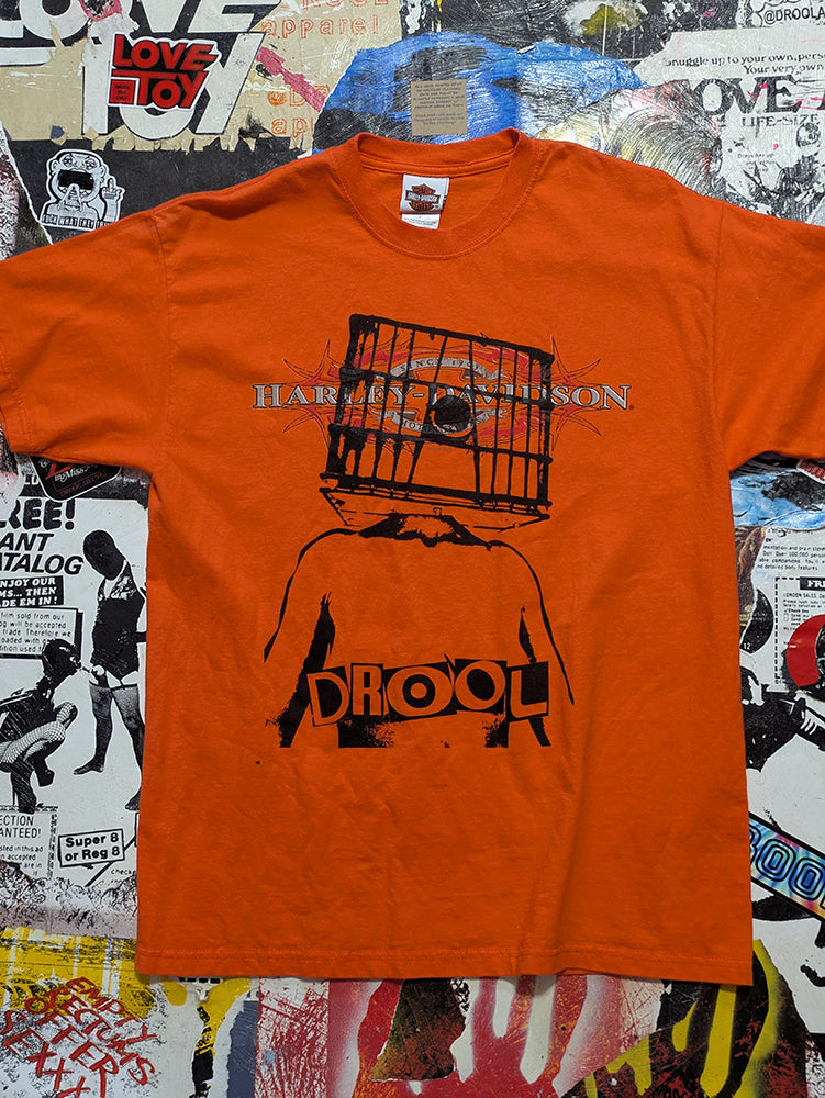 FOMO Collection - Harley Davidson Vintage Made in USA Glory Box T-Shirt  - L - 1416