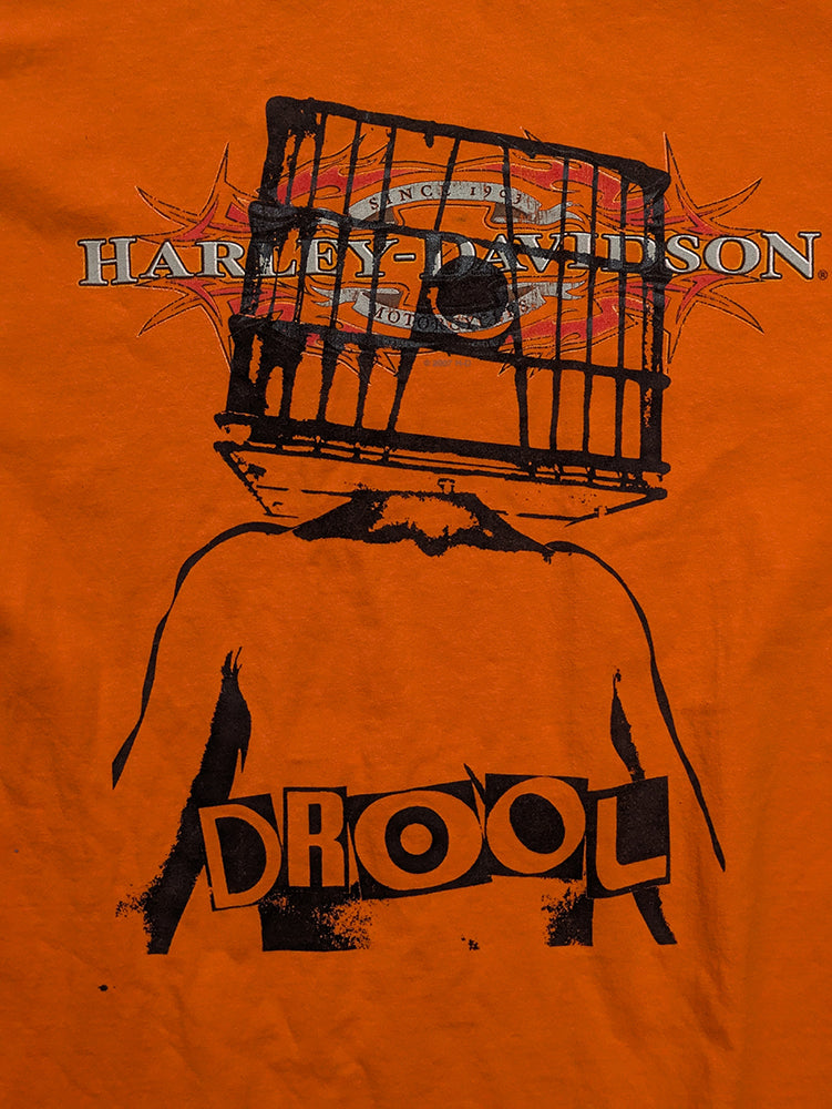 FOMO Collection - Harley Davidson Vintage Made in USA Glory Box T-Shirt  - L - 1416