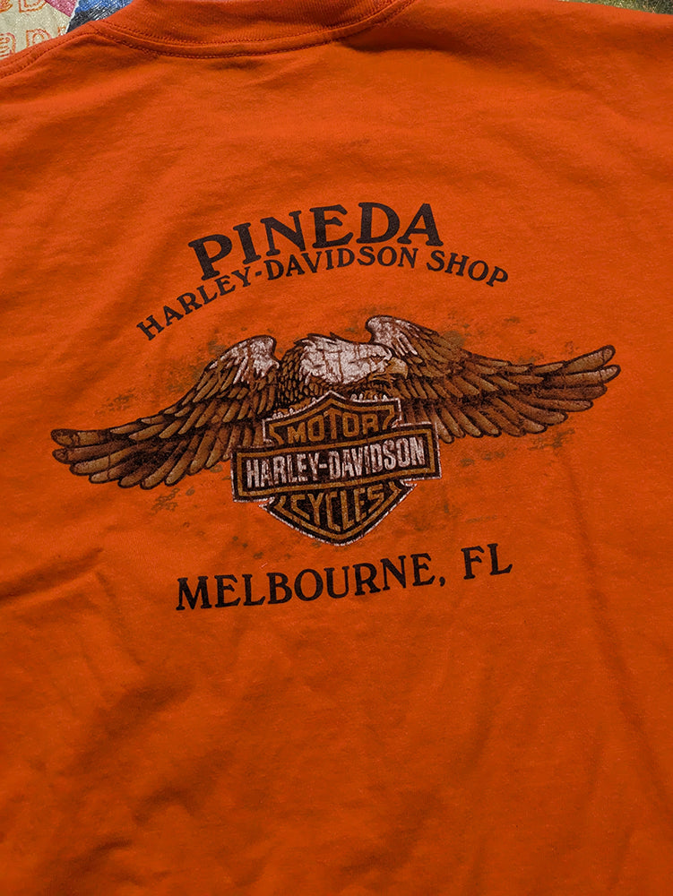 FOMO Collection - Harley Davidson Vintage Made in USA Glory Box T-Shirt  - L - 1416