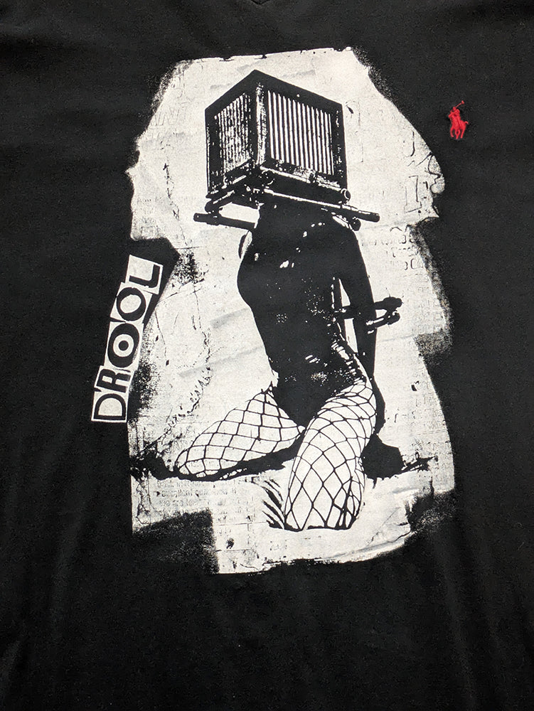 FOMO Collection - DISTRESSED Polo Ralph Lauren Box Head T-Shirt  - 3XL(Tall) - 14111