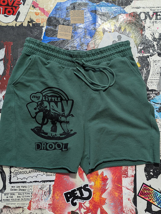 FOMO Collection - My Little Pony Raw Cut Shorts  - L - 14136