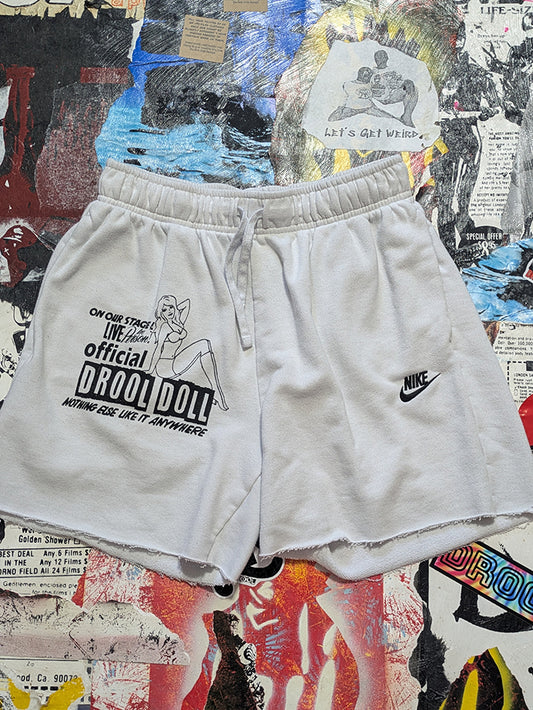 FOMO Collection - Nike Drool Doll Raw Cut Shorts  - S - 14138