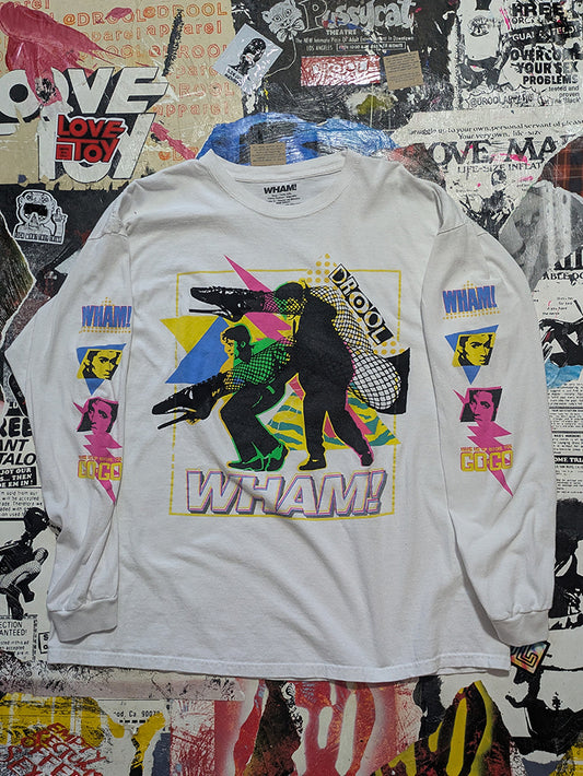 FOMO Collection - Wham Legs Long Sleeve T-Shirt  - 2XL - 1429