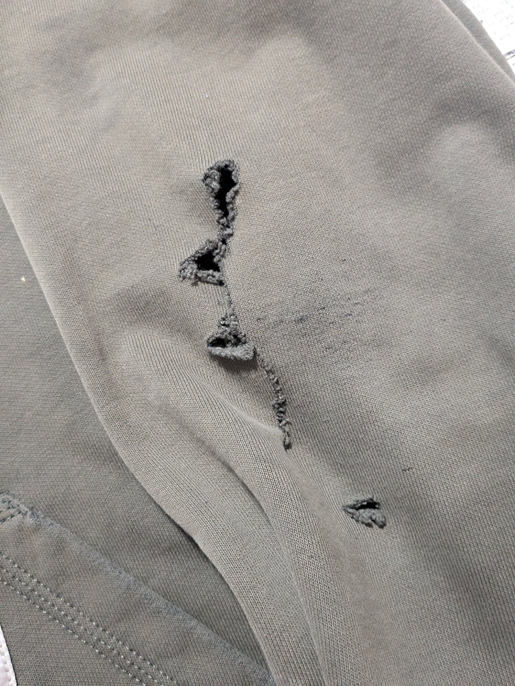 FOMO Collection - DISTRESSED Carhartt Collage Rubber Pup / Pets Hoodie  - XL - 14216