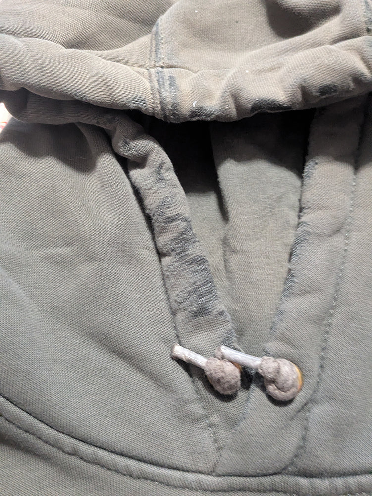 FOMO Collection - DISTRESSED Carhartt Collage Rubber Pup / Pets Hoodie  - XL - 14216
