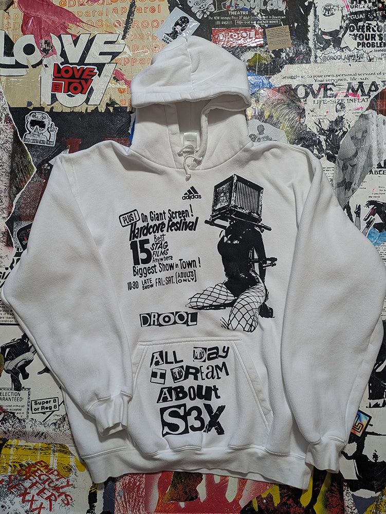 FOMO Collection - Collage A.D.I.D.A.S. / Manifesto Hoodie  - L - 14218