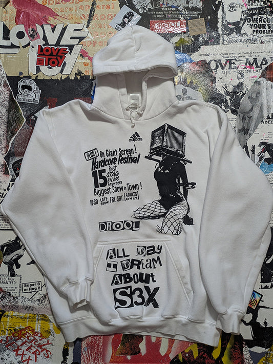 FOMO Collection - Collage A.D.I.D.A.S. / Manifesto Hoodie  - L - 14218