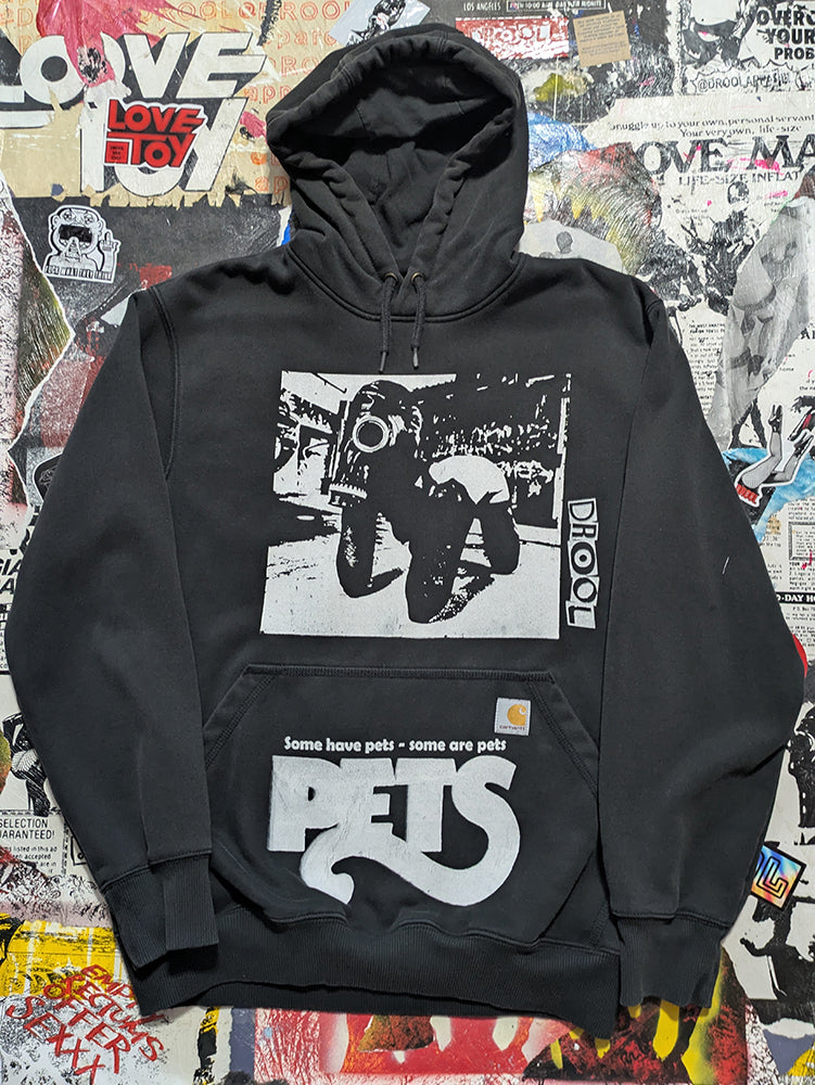 FOMO Collection - Collage Carhartt Rubber Pup / Pets Hoodie  - M - 14219