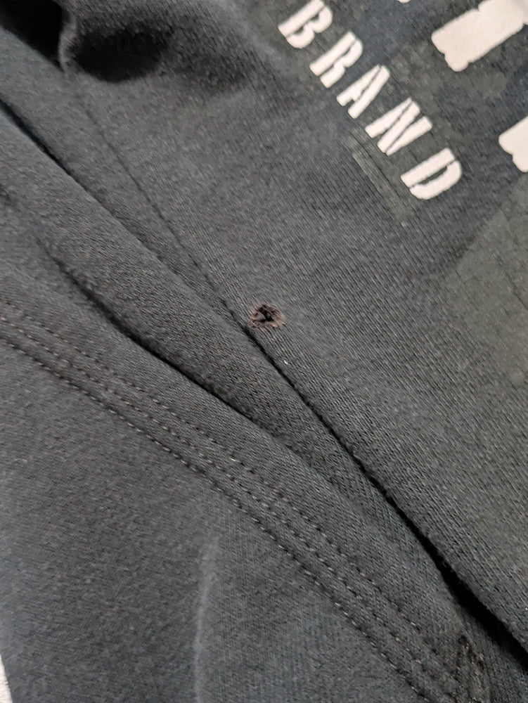 FOMO Collection - DISTRESSED Collage Carhartt Rubber Pup / Pets Hoodie  - S - 14220