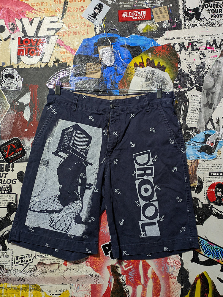 FOMO Collection - Izod Box Head Shorts  - M/L(Waist =34") - 14340