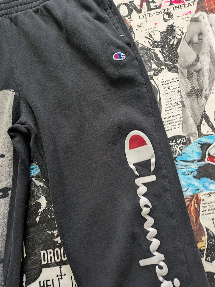 FOMO Collection - Champion Box Head Joggers  - S(Waist = 30", Inseam = 25", Length = 35") - 1442