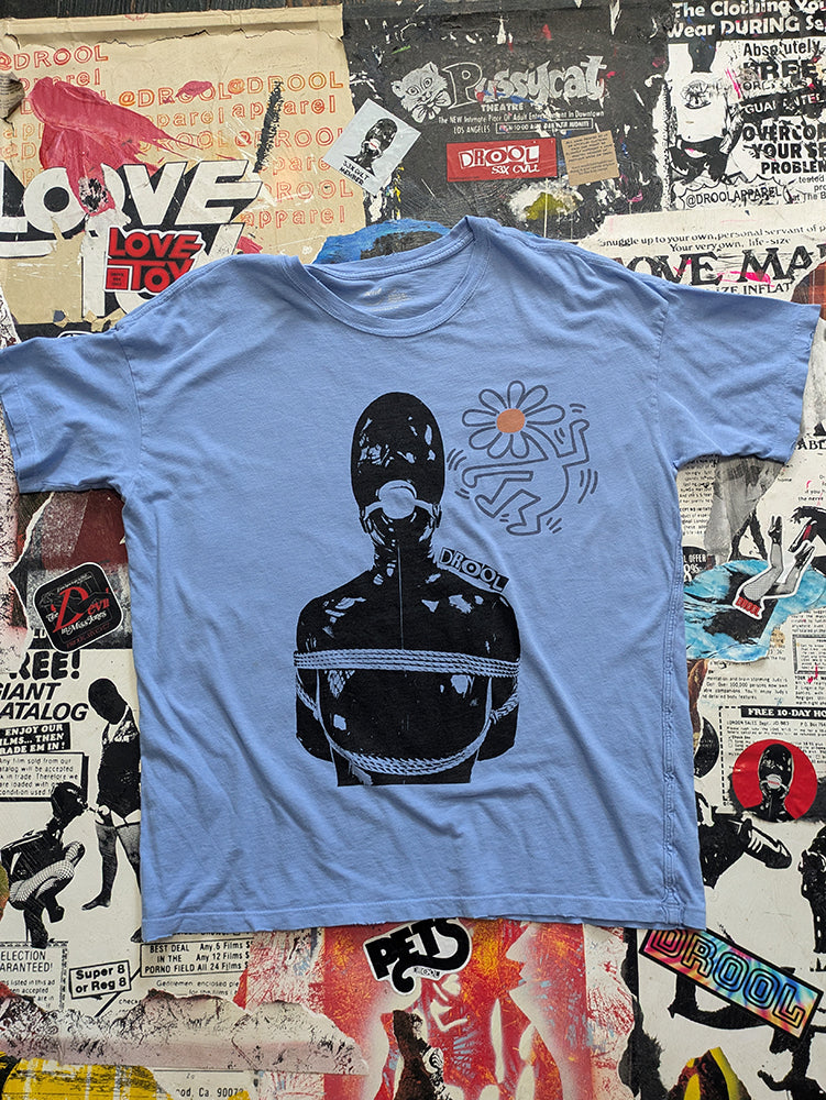 FOMO Collection - DISTRESSED Keith Haring Manifesto T-Shirt  - XS - 14416