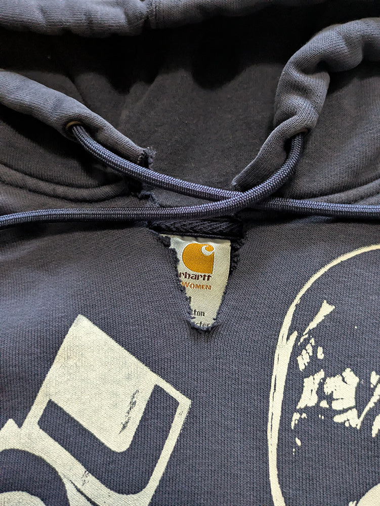 FOMO Collection - Carhartt Collage Manifesto / Feel Everything Hoodie  -M- 14428