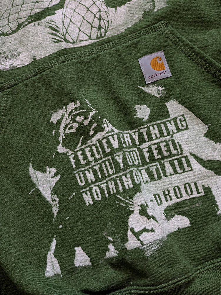 FOMO Collection - Carhartt Collage Box Head / Feel Everything Hoodie  -XL- 14433