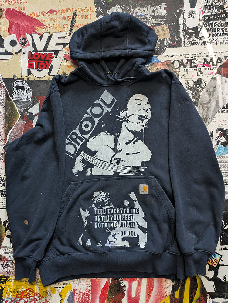 FOMO Collection - Carhartt Collage Origin Story / Feel Everything Hoodie  -L- 14434